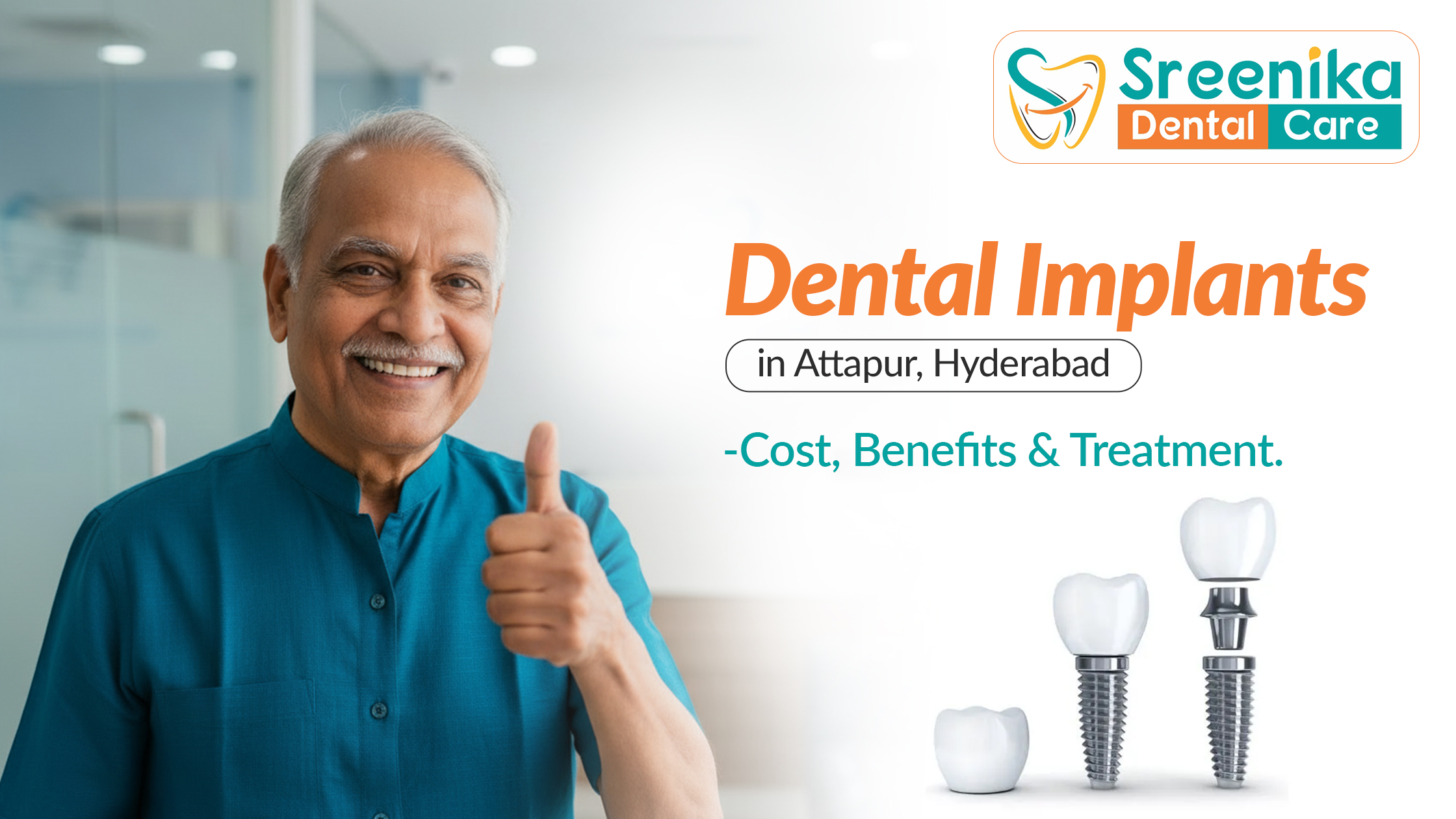 Dental Implants in Attapur - Sreenika Dental Care
